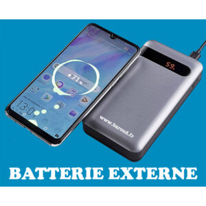 POWERBANK  BATTERIE EXTERNE 20W 20000 mAh  20W
