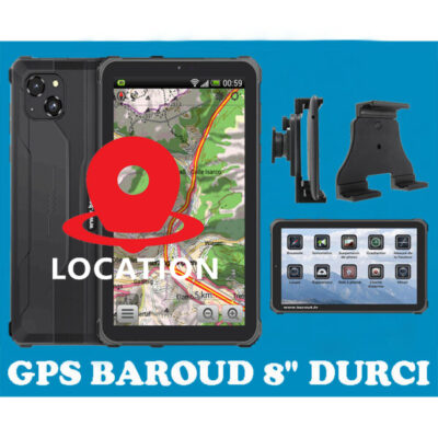 LOCATION GPS TABLETTE BAROUD 8″ DURCI IP68