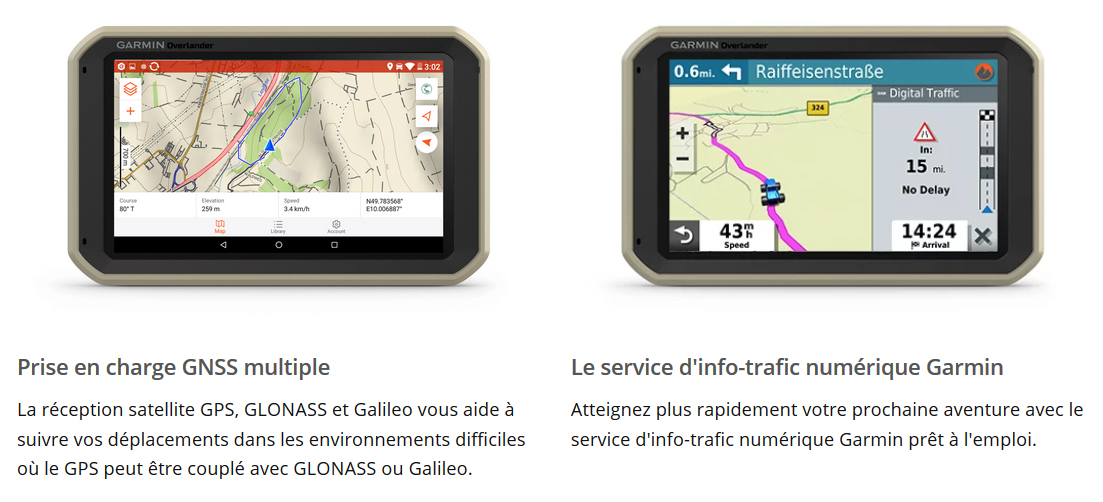 GPS GARMIN OVERLANDER