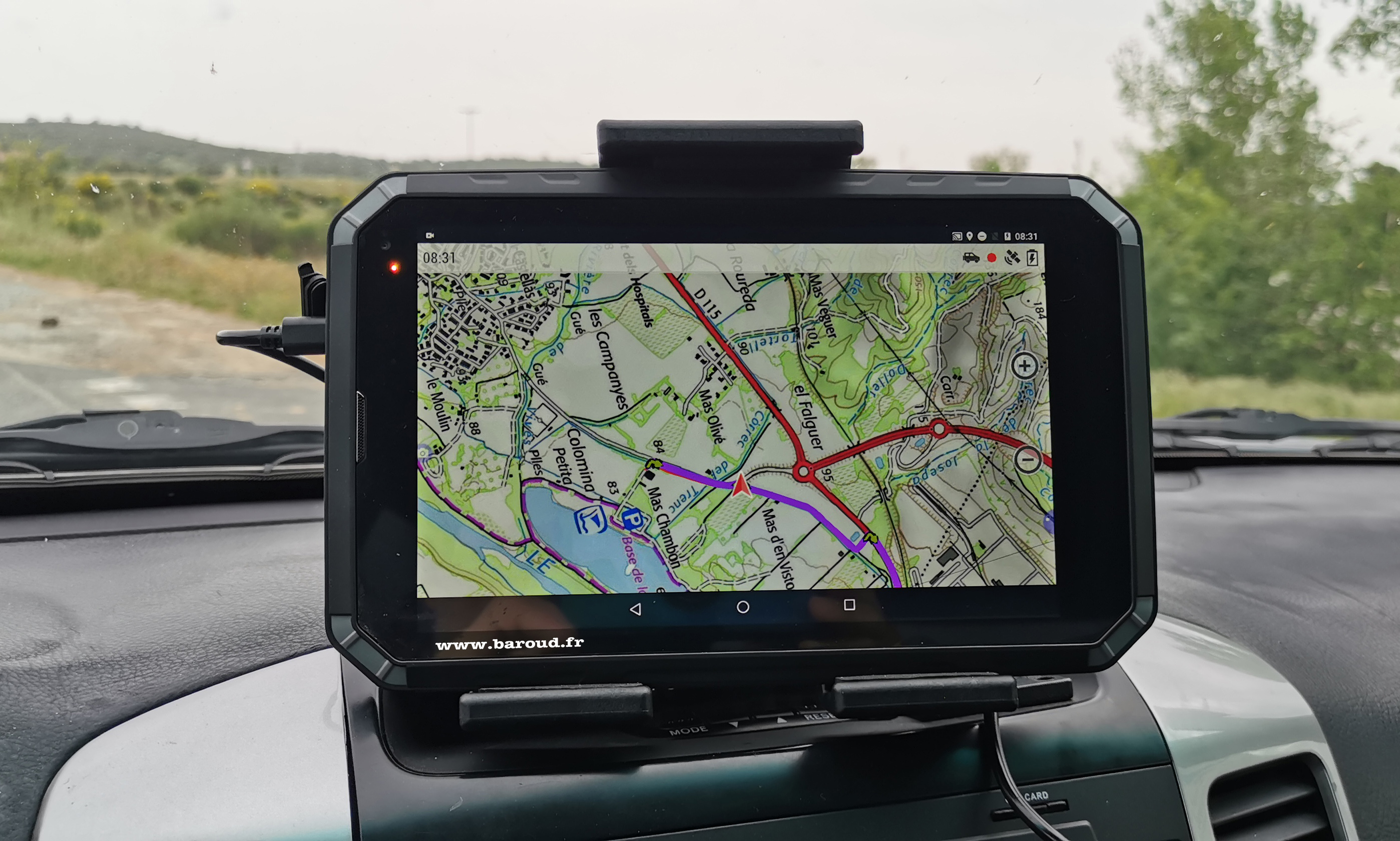 GPS BAROUD 8" IP68