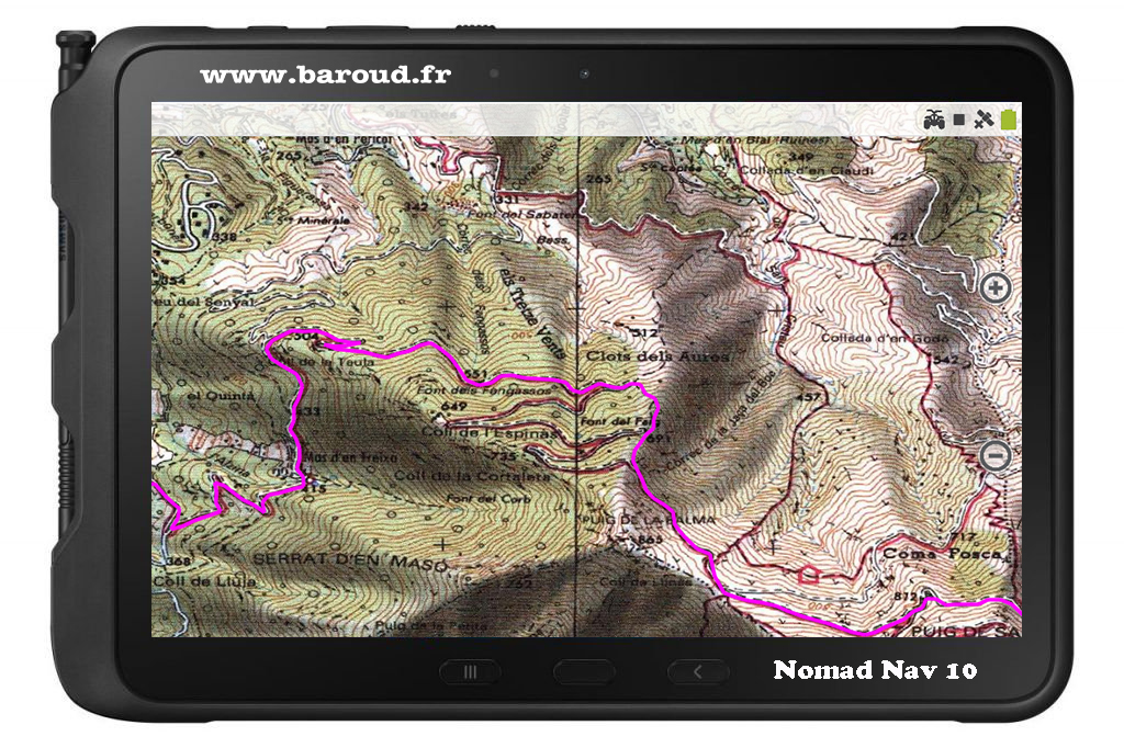 GPS TABLETTE NOMAD NAV 10