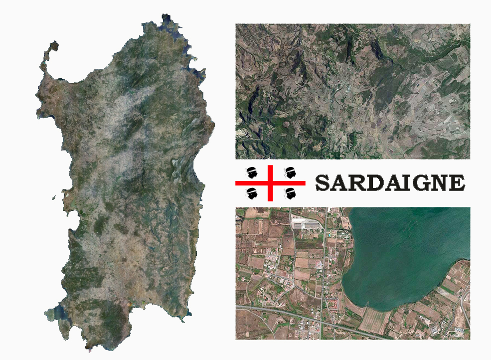 CARTES SATELLITES ORTHO SARDAIGNE