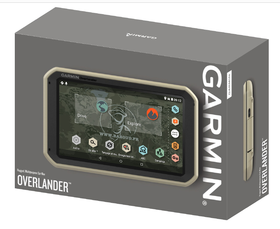 GPS GARMIN OVERLANDER