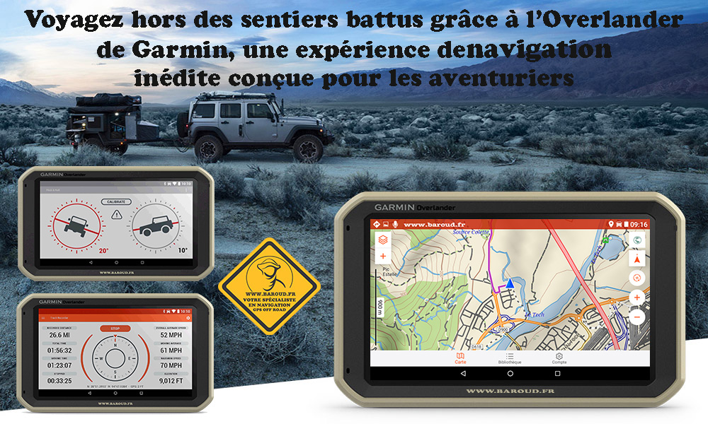 GPS GARMIN OVERLANDER