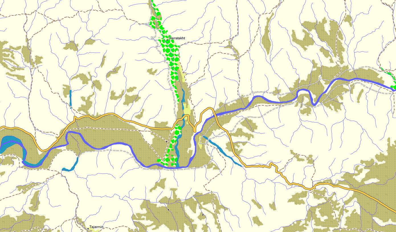 CARTE TOPO MAP GARMIN AFGHANISTAN