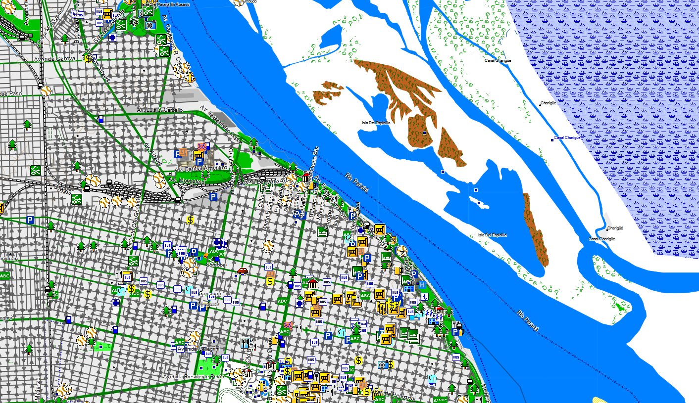 CARTE TOPO MAP GARMIN ARGENTINE