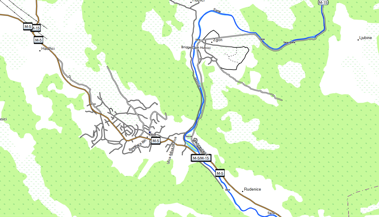 CARTE TOPO MAP GARMIN BOSNIE HERZÉGOVINE