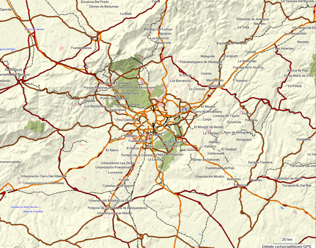 CARTE TOPO MAP GARMIN ESPAGNE