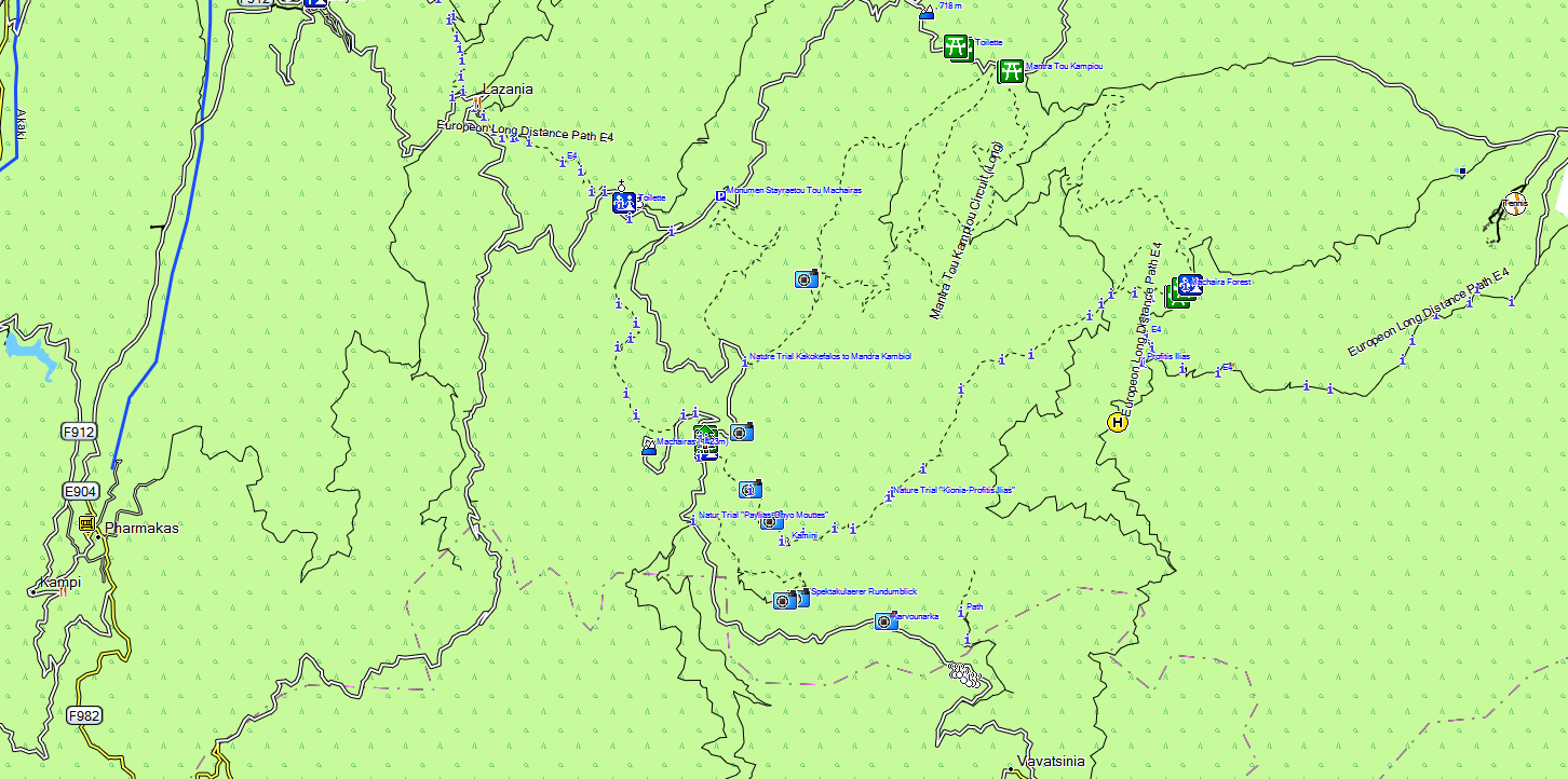 CARTE TOPO MAP GARMIN CHYPRE