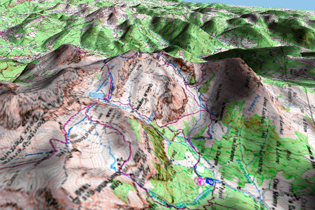 France Topo Mosaïque IGN Top 25