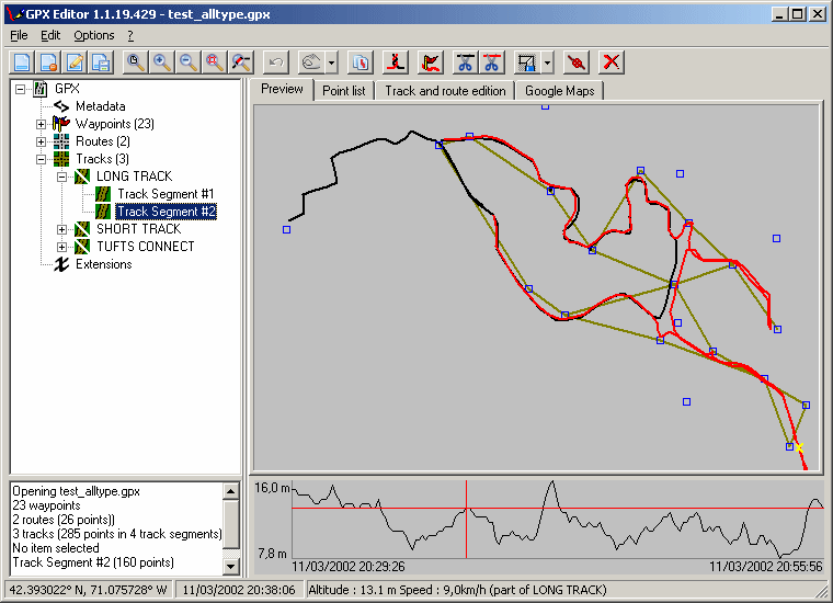 GPX EDITOR