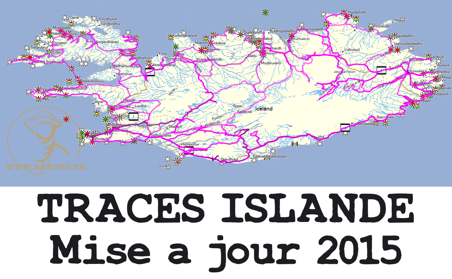 TRACES ET PISTES ISLANDE