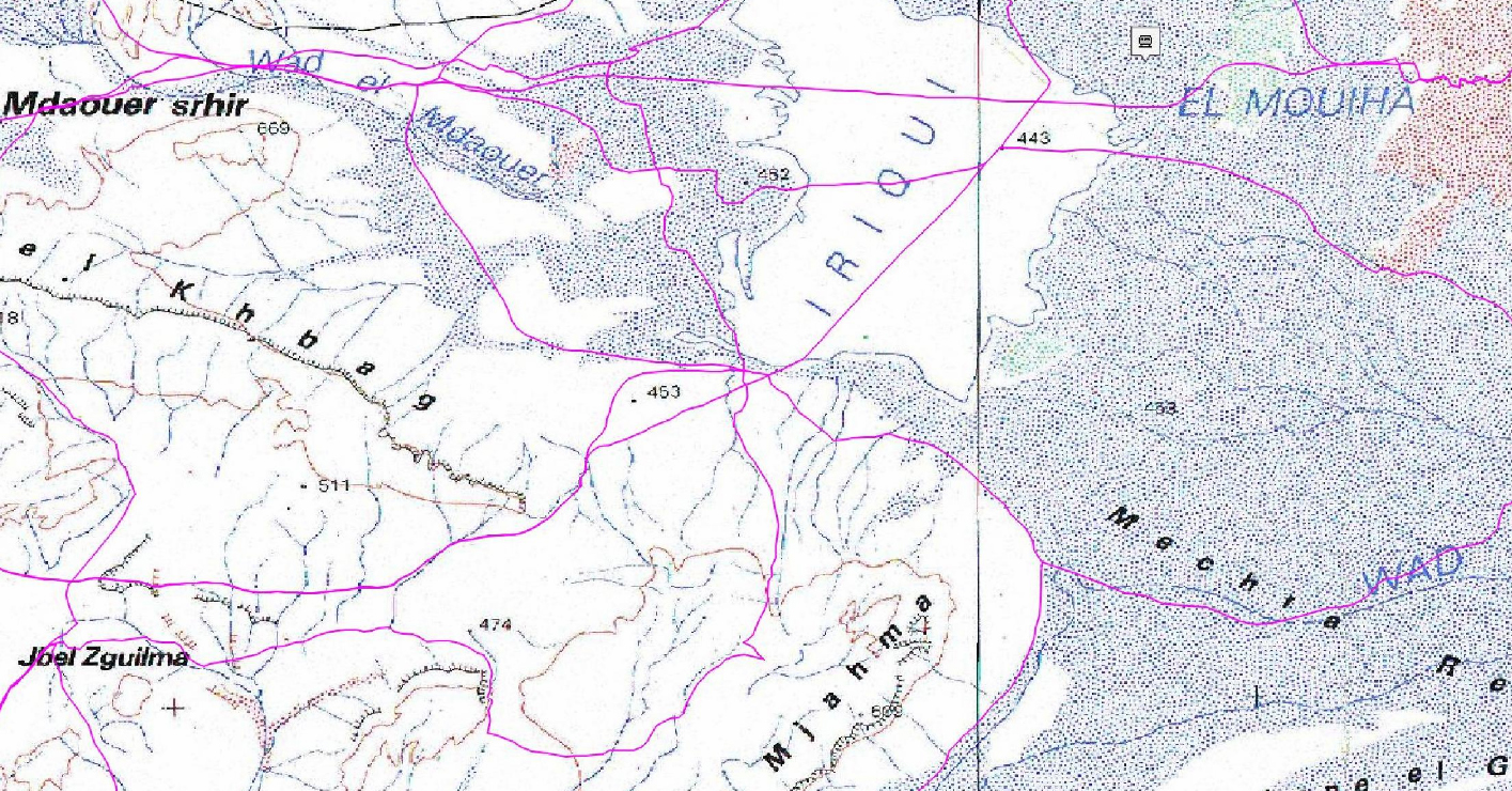 Maroc & Sahara Occidental Topo