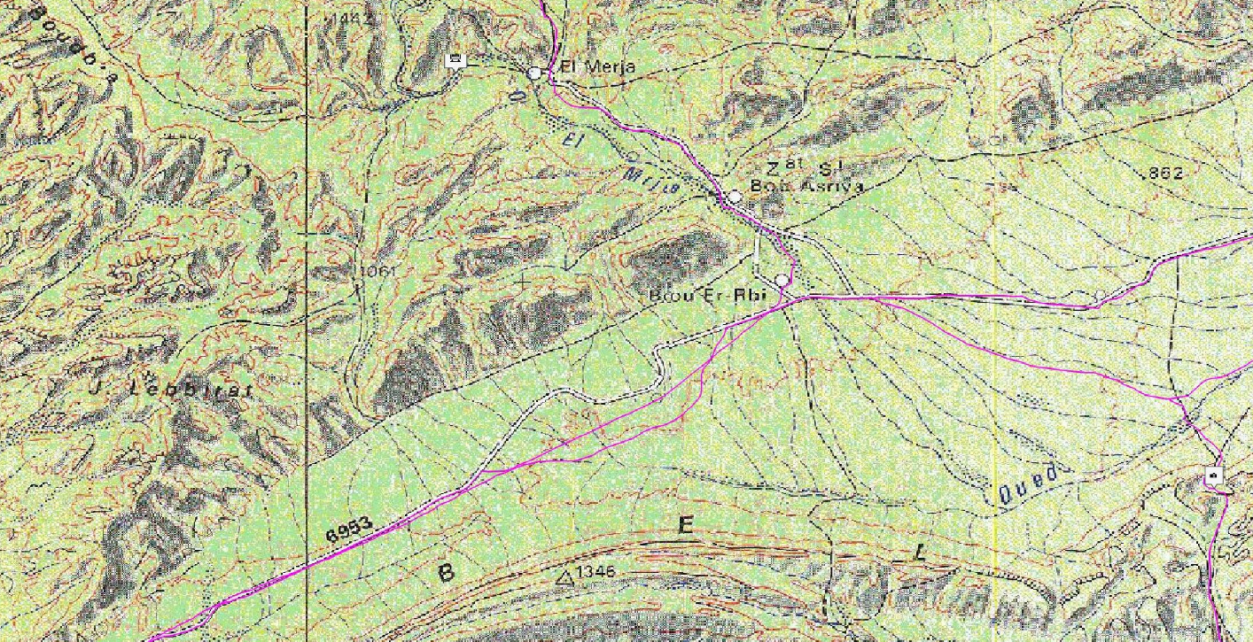 Maroc & Sahara Occidental Topo