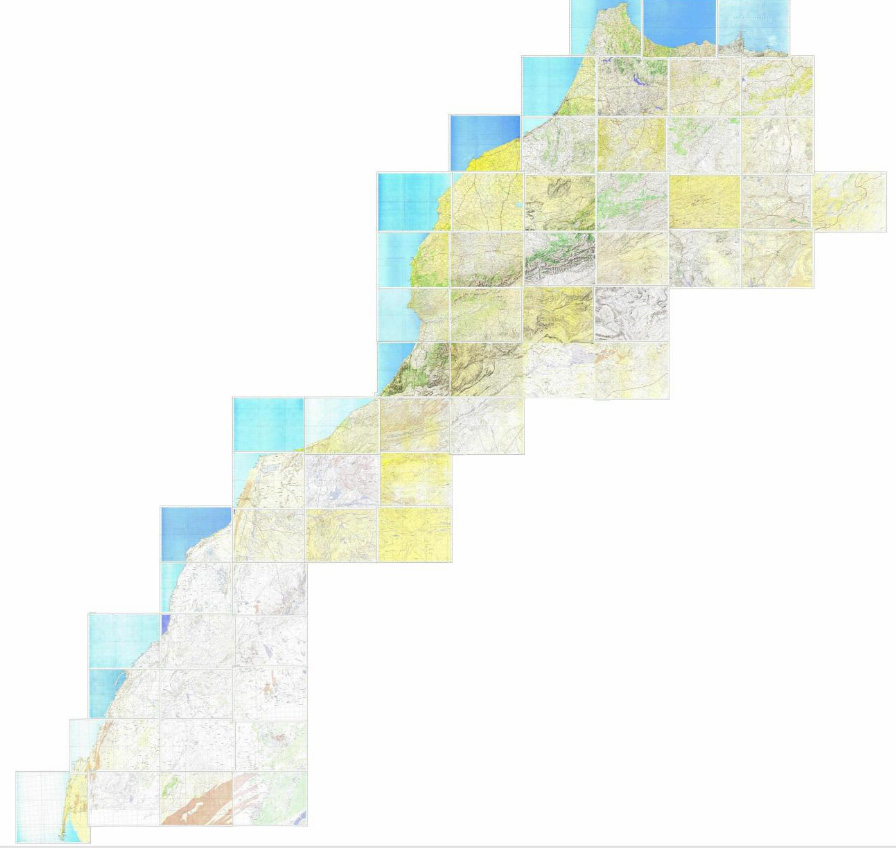 Maroc & Sahara Occidental Topo