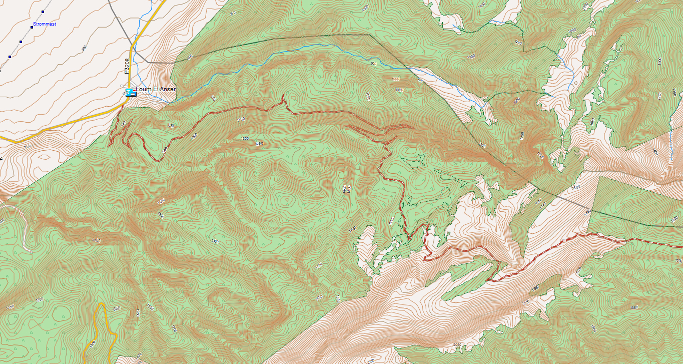 CARTE TOPO MAP MAROC