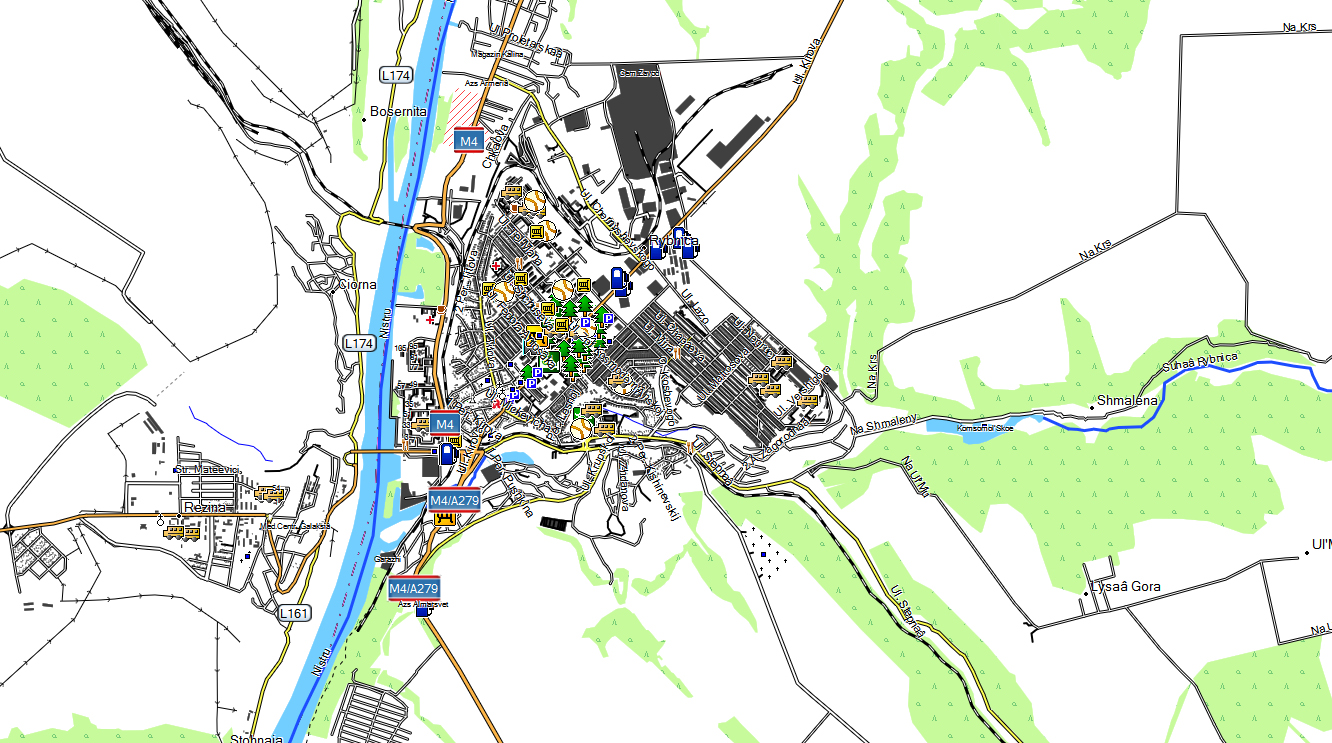 CARTE TOPO MAP GARMIN MOLDAVIE