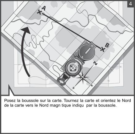 Utilisation d’une boussole Compass