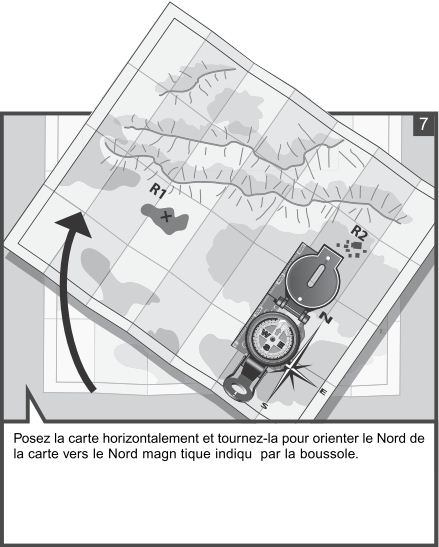 Utilisation d’une boussole Compass