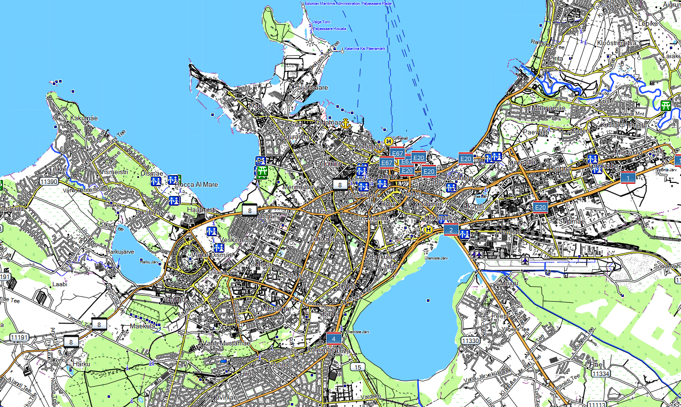 CARTE TOPO MAP GARMIN ESTONIE