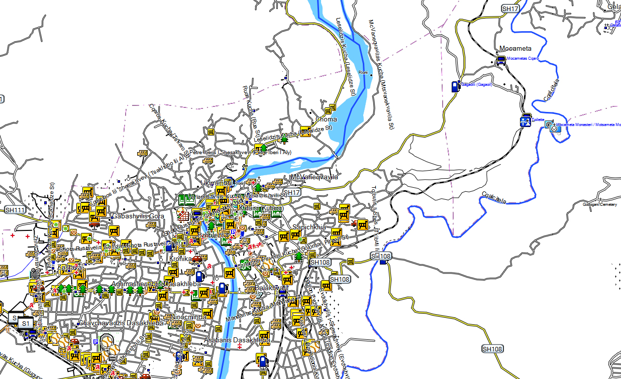 CARTE TOPO MAP GARMIN GEORGIE