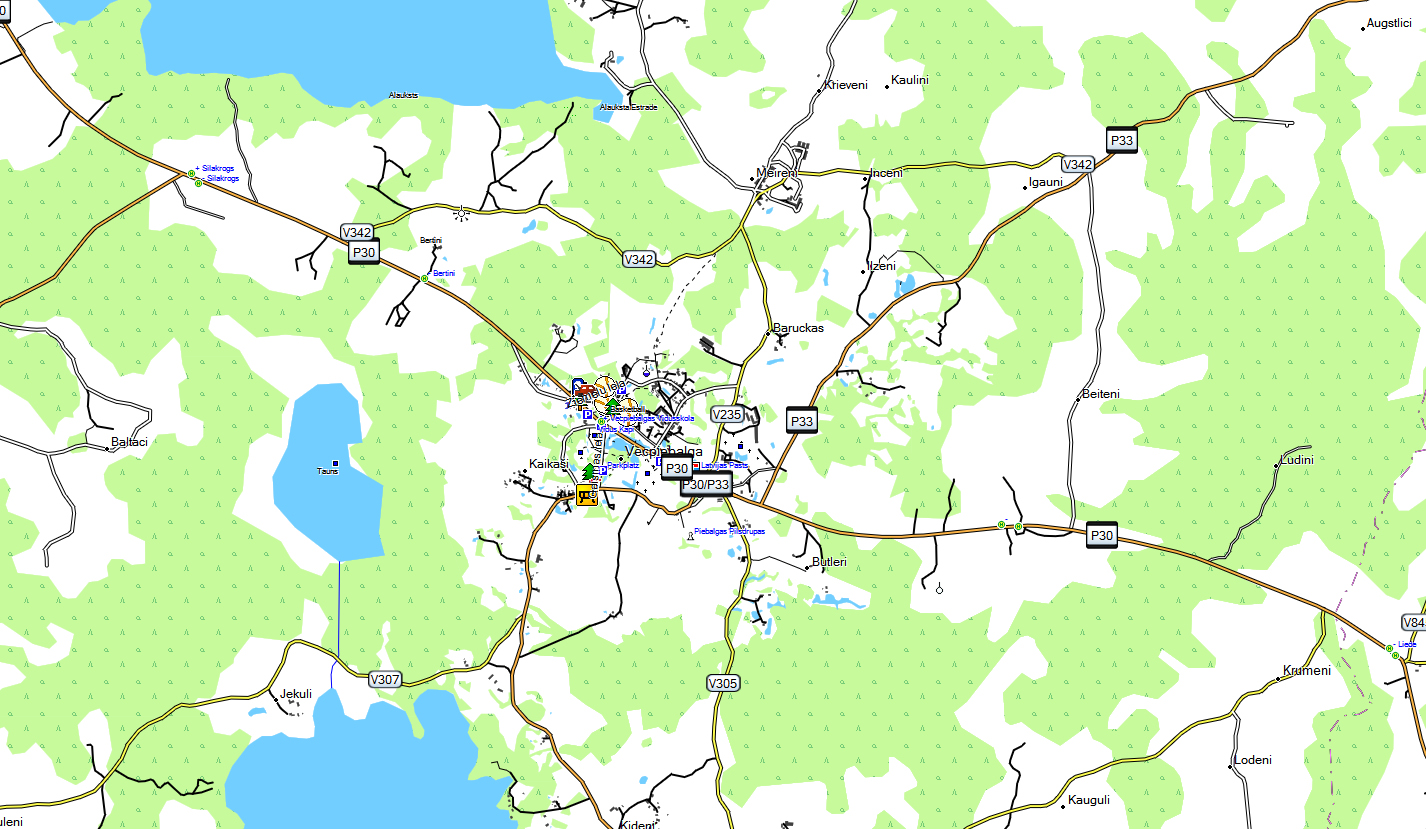 CARTE TOPO MAP GARMIN LATIVIA