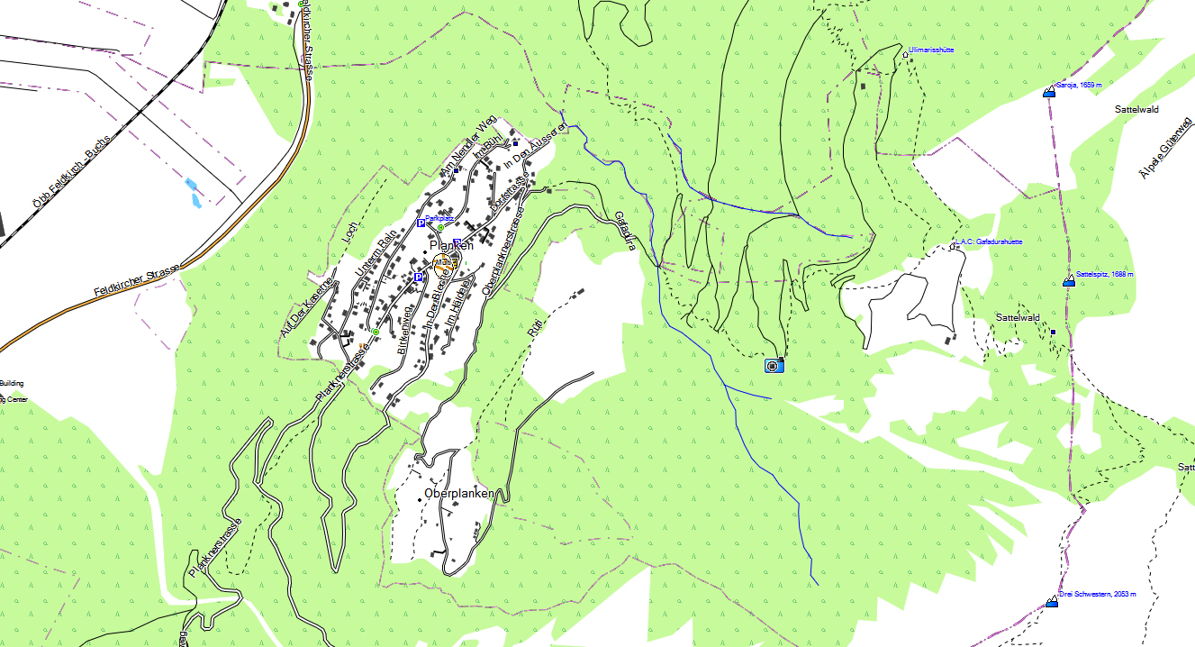 CARTE TOPO MAP GARMIN LIECHTENSTEIN