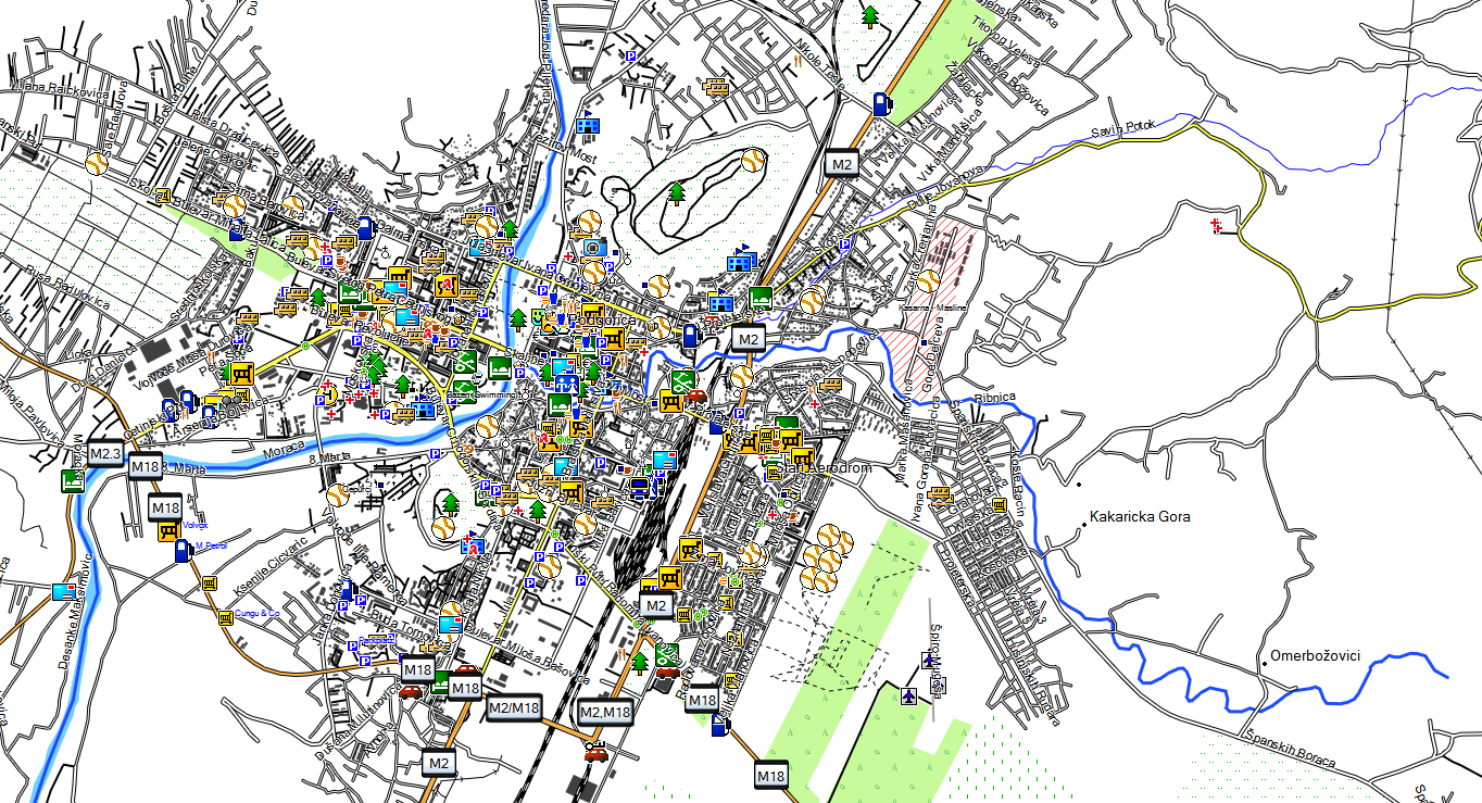 CARTE TOPO MAP GARMIN MONTENEGRO