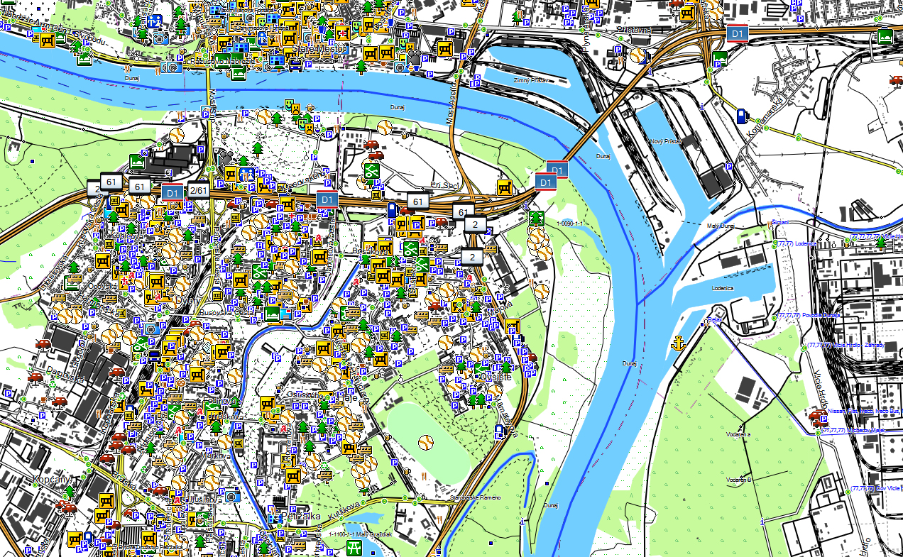 CARTE TOPO MAP GARMIN SLOVAKIE