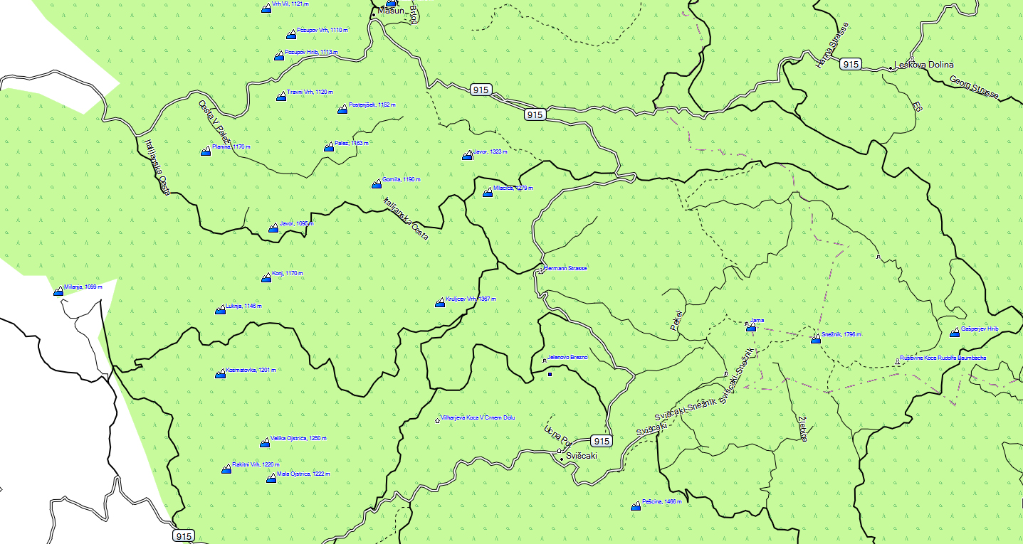 CARTE TOPO MAP GARMIN SLOVENIE