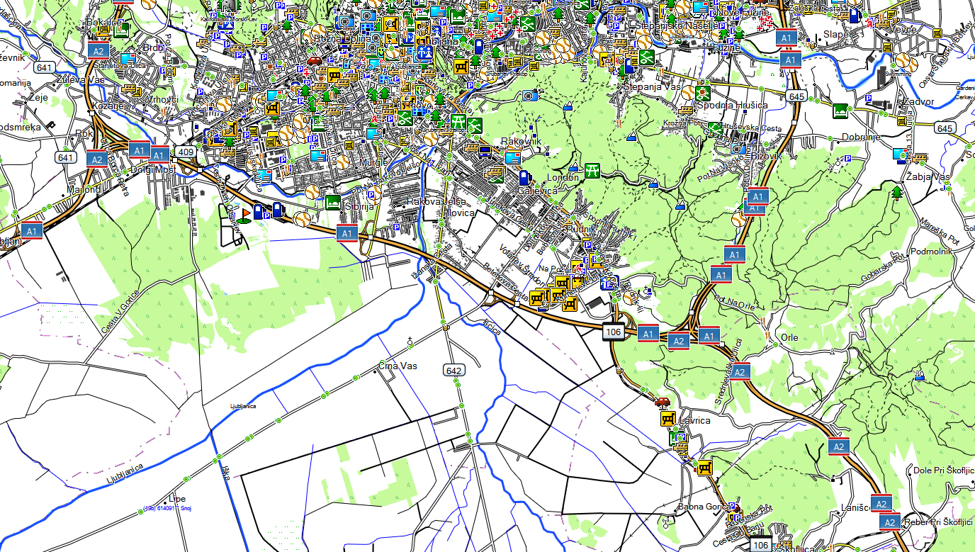 CARTE TOPO MAP GARMIN SLOVENIE