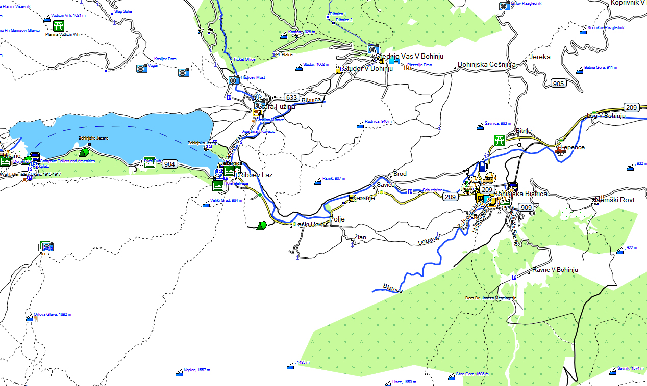 CARTE TOPO MAP GARMIN SLOVENIE